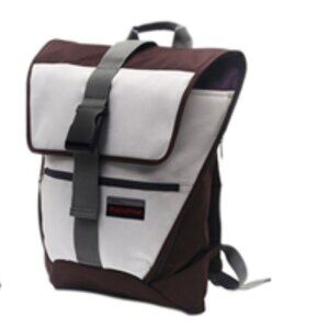Ranipak Utility Laptop Backpack Flap Top Commute Travel Student Plum Gray